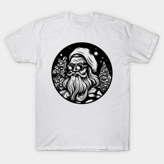 Santa Claus T-Shirt by MZeeDesigns